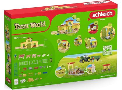 Schleich 42605 Velká farma se zvířátky a příslušenstvím - Poškozený obal