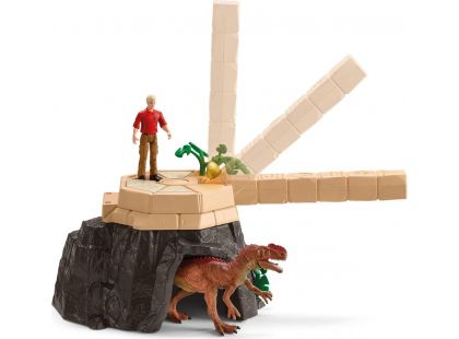 Schleich 42656 Mega sada Dobytí dinosauřího chrámu