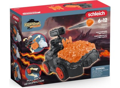 Schleich 42668 Lávový CrashMobile s mini figurkou Mini Creature