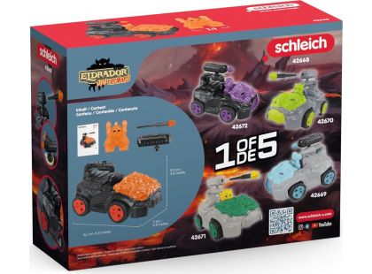 Schleich 42668 Lávový CrashMobile s mini figurkou Mini Creature