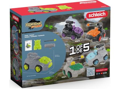 Schleich 42670 Kamenný crashMobile s figurkou Mini Creature