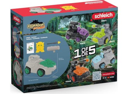 Schleich 42671 CrashMobile z džungle s figurkou Mini Creature