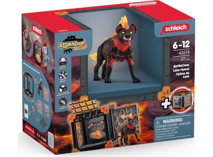 Schleich 42674 Aréna BattleCave lávové hyeny
