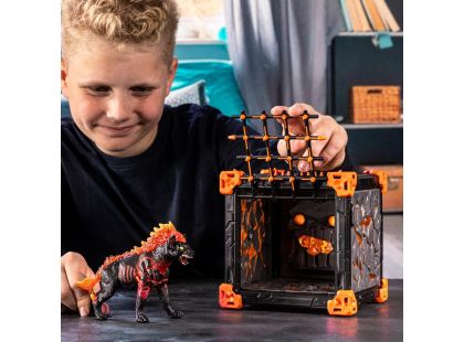 Schleich 42674 Aréna BattleCave lávové hyeny