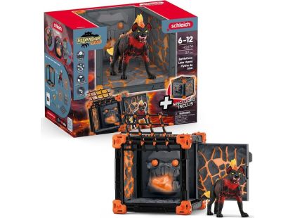 Schleich 42674 Aréna BattleCave lávové hyeny