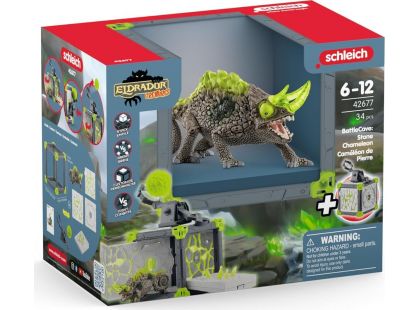 Schleich 42677 Aréna BattleCave kamenného chameleona