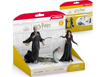 Schleich 42684 Harry Potter Lord Voldemort, Nagini a Bellatrix Lestrangeová