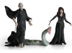 Schleich 42684 Harry Potter Lord Voldemort, Nagini a Bellatrix Lestrangeová