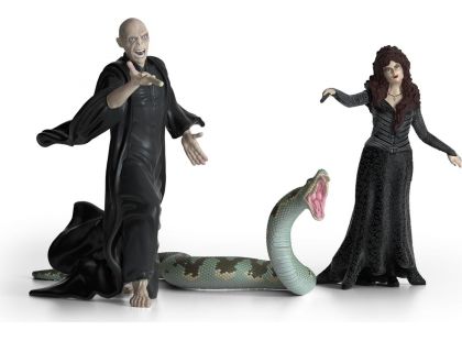 Schleich 42684 Harry Potter Lord Voldemort, Nagini a Bellatrix Lestrangeová