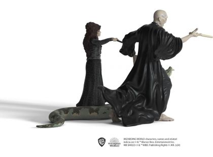 Schleich 42684 Harry Potter Lord Voldemort, Nagini a Bellatrix Lestrangeová