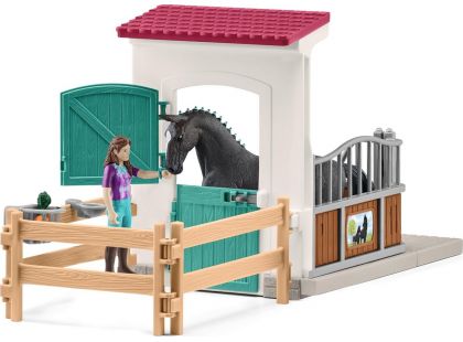 Schleich 42709 Box pro koně Lisa a Storm