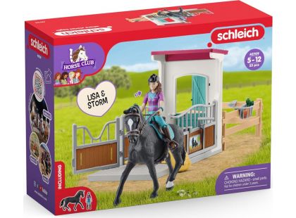 Schleich 42709 Box pro koně Lisa a Storm