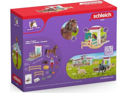 Schleich 42710 Box pro koně Hannah a Cayenne