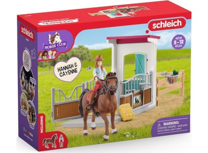 Schleich 42710 Box pro koně Hannah a Cayenne