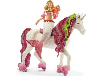 Schleich 70593 Mořská panna Feya na podvodním jednorožci - Poškozený obal