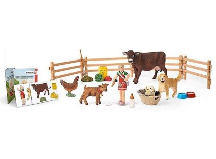 Schleich 97335 Adventní kalendář 2016 Domácí zvířata