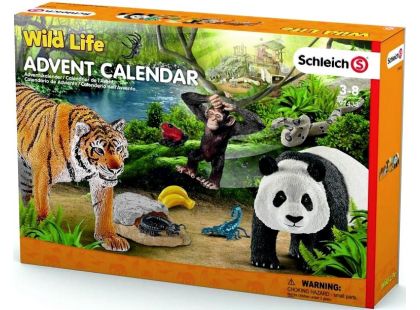 Schleich 97433 Adventní kalendář - Africká zvířata - Poškozený obal