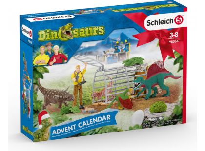 Schleich 98064 Adventní kalendář Schleich 2020 Dinosauři