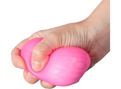 Schylling Mačkací antistresový míček Needoh růžový