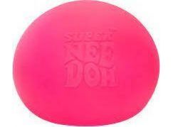 Schylling Mačkací antistresový míček Needoh růžový