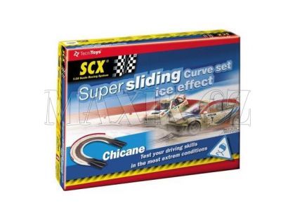 SCX Sada zatáčky Super Sliding s ledovým efektem
