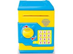 Sejf ATM s elektronickým zámkem žluto - modrý - Poškozený obal