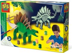 SES Výroba svítícího dinosaura