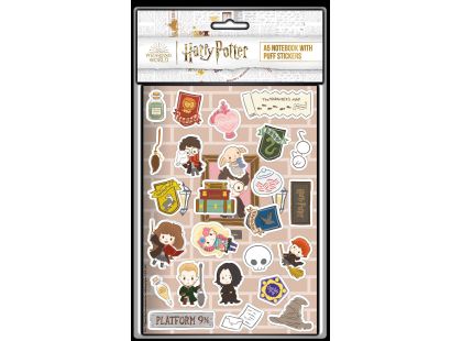 Bluesky Harry Potter Sešit a samolepky A5