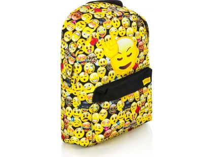 Set batohu s pouzdrem Emoji Yellow