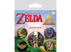 Set odznaků Zelda
