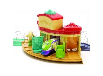 Set s depem a točnou Chuggington 54204