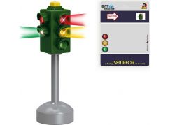 Set semafor se značkami, 20 x 15 cm
