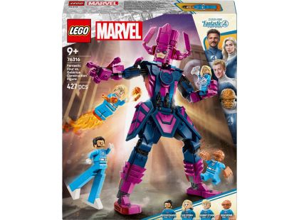 LEGO® Marvel 76316 Fantastická čtyřka vs. sestavitelná figurka Galactuse