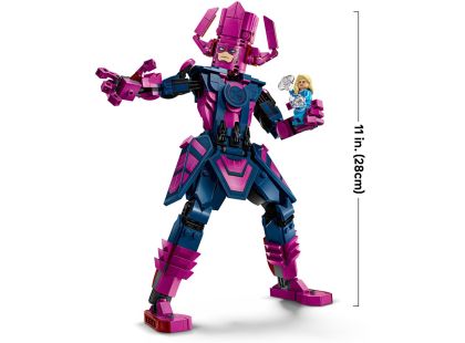 LEGO® Marvel 76316 Fantastická čtyřka vs. sestavitelná figurka Galactuse