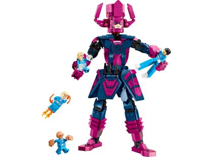 LEGO® Marvel 76316 Fantastická čtyřka vs. sestavitelná figurka Galactuse