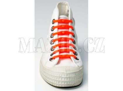 Shoeps Silikonové tkaničky - orange