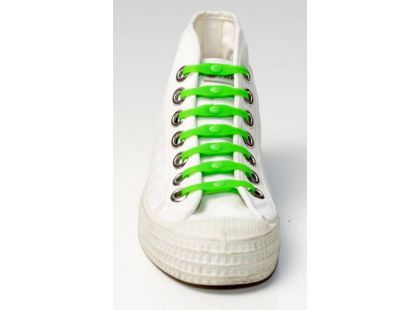 Shoeps Silikonové tkaničky - green