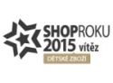 SHOP ROKU 2015 - cena kvality - dětské zboží - vítěz = Maxík.cz