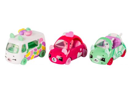 Shopkins Cutie Cars S1 - 3 pack Candi+Mint+Candy