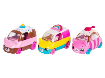Shopkins Cutie Cars S1 - 3 pack Happy+Choc-Cherry+Rainbow