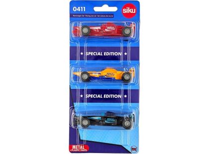 Siku 0411 Blister závodní formule set, 3 ks