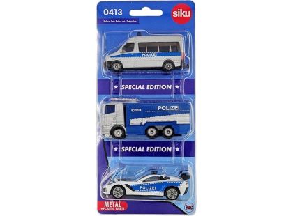 Siku 0413 Blister Policie set, 3 ks