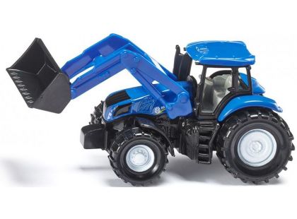 Siku 1355 Traktor New Holland s předním nakladačem