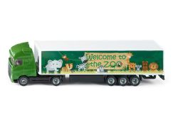 Siku Blister Tahač se skříňovým návěsem návěsem 1 : 87 - Poškozený obal