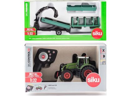SIKU Control 68802896 RC traktor Fendt 939 s ovladačem + zelený přívěs Oehler 1 : 32
