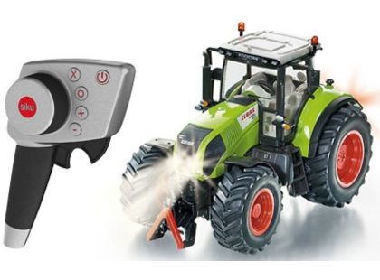 SIKU Control limitovaná edice traktor Claas Axion + silážní vůz Joskin