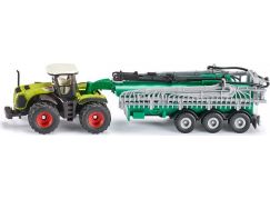 Siku Farmer Traktor Claas Xerion s cisternou 1:87