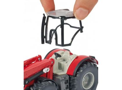 Siku Farmer Traktor Massey Ferguson s předním nakladačem 1:50