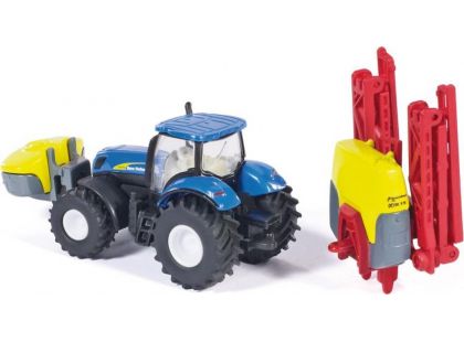 Siku Farmer 1799 Traktor New Holland s rozprašovačem 1:87