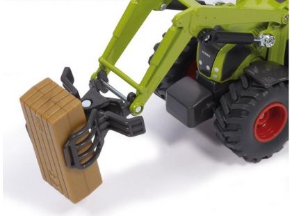Siku Farmer Traktor s balíkovacím nástavcem a vlekem 1:50 - Poškozený obal